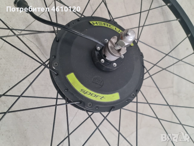 Задна капла 28 цола с електрически двигател Hercules Sport за диск, касета на резба, снимка 4 - Велосипеди - 51953315