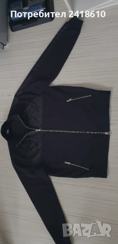Karl Lagerfeld Sweat Jacket Full Zip Mens Size L ОРИГИНАЛ! Мъжко Яке Горнище!, снимка 2 - Якета - 52052620