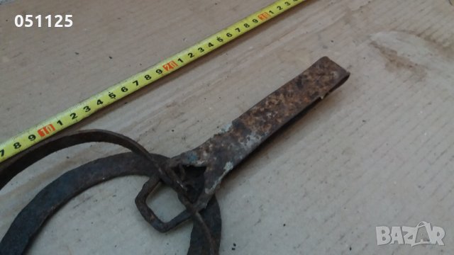 стар кован масивен капан за животни , снимка 12 - Антикварни и старинни предмети - 30183019