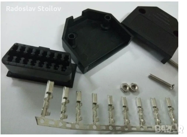OBD2 Диагностичен конектор - 16 щифт женски