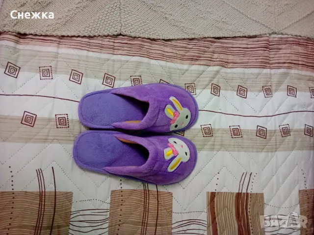 домашни плюшени чехли 38 39 номер, снимка 1