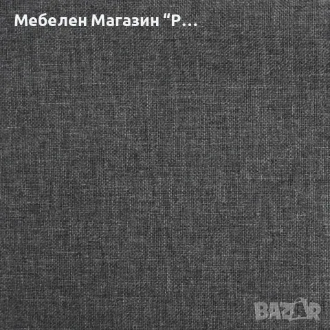 Бар табуретки, 2 бр, тъмносиви, текстил, снимка 9 - Столове - 47562573