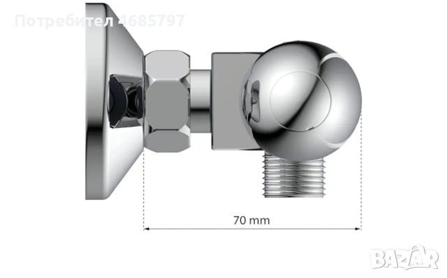 Модерен, дизайнерски термостатен смесител, снимка 10 - Смесители - 52826956