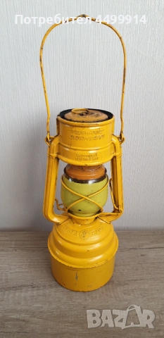 Фенер Feuerhand Storm 276 Baby Special жълт, снимка 9 - Антикварни и старинни предмети - 53965190
