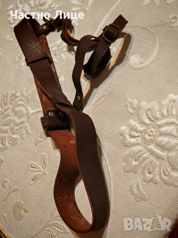 Царски ОФИЦЕРСКИ ВОЕНЕН КОЛАН С ПОРТУПЕЙ 1940те г  Отлично състояние., снимка 3 - Антикварни и старинни предмети - 52793008