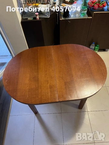 Продавам дървена сгъваема маса за хранене., снимка 7 - Маси - 53257051