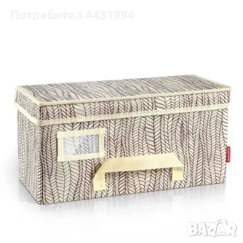 Органайзер за гардероб с капак Tescoma Fancy Home Cream 40x18x20cm, снимка 1