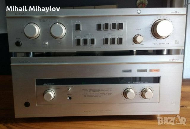 Продавам комплект Luxman M300 & C300, снимка 1 - Ресийвъри, усилватели, смесителни пултове - 35574239