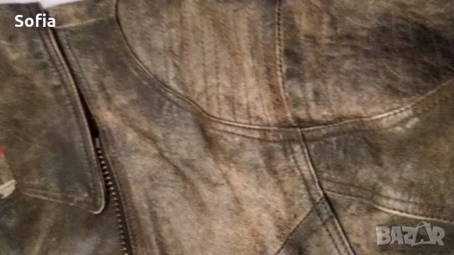 Дамско рокерско яке ест.кожа - М/Л размер  , снимка 12 - Якета - 30207922