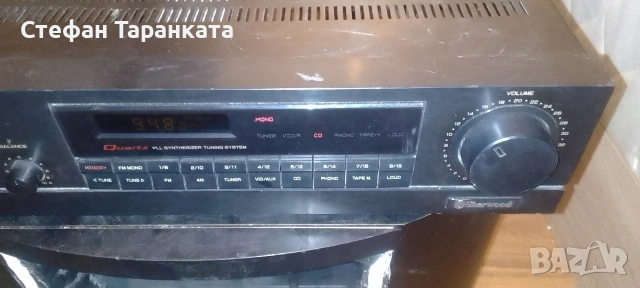 усилвател със радио тунер Sherwood , снимка 4 - Ресийвъри, усилватели, смесителни пултове - 54009871