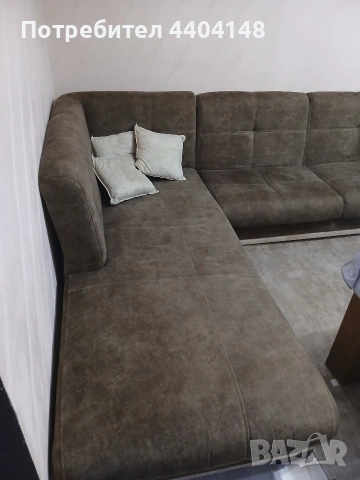 Ъглов диван, снимка 3 - Дивани и мека мебел - 54018577