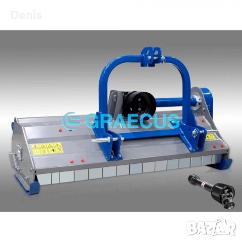 Мулчери GRAECUS  - Гърция. Лозаро овощарски СРЕДНО ТЕЖЪК тип за малки трактори, снимка 2 - Градинска техника - 44404469