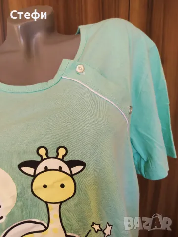 Нощница за кърмене  номер54 ( 3XL), снимка 2 - Нощници - 48075725