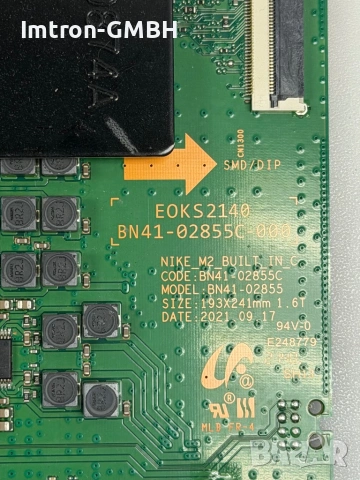 Main Board BN41-02855C-000 Samsung QE55Q83TAT, снимка 3 - Части и Платки - 54119863