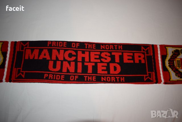 Manchester United - Pride of the North - 100% ориг. шал / Манчестър Юнайтед, снимка 7 - Футбол - 31175581