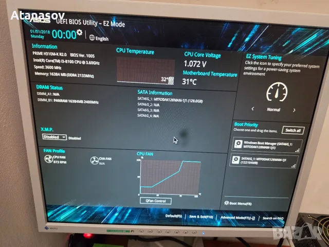 Asus H310M-K R2.0, снимка 4 - Дънни платки - 56131798