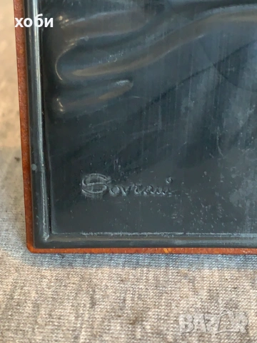  Мадона с Младенеца на дървен гръб с поставка,, снимка 2 - Икони - 54100377