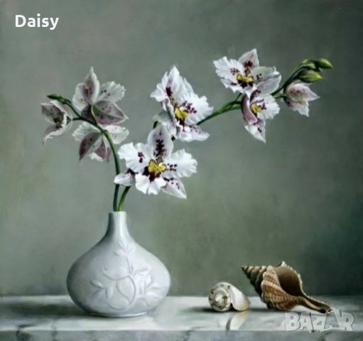 Диамантен гоблен Букет от цветя, снимка 5 - Гоблени - 29021928