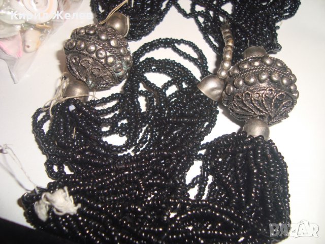 СТАРА ОСМАНСКА МЪНИСТЕНА ОГЪРЛИЦА със САЧАН ФИЛИГРАН ГРАНУЛАЦИЯ РЪЧНА ИЗРАБОТКА 9675, снимка 8 - Колиета, медальони, синджири - 30625347