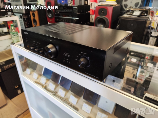 Усилвател DENON PMA-720AE Две по 85 вата на 4 ома. В отлично техническо и визуално състояние., снимка 7 - Ресийвъри, усилватели, смесителни пултове - 51792948
