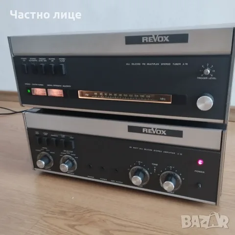 ReVox усилвател,тунер и колони, снимка 18 - Ресийвъри, усилватели, смесителни пултове - 55920322
