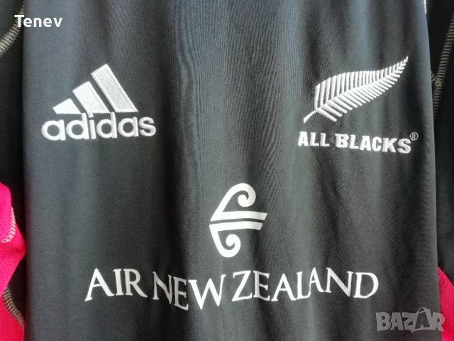 All Blacks New Zealand Rugby Adidas Formotion 2011/2012 оригинална ръгби тениска фланелка XL, снимка 3 - Тениски - 42418293