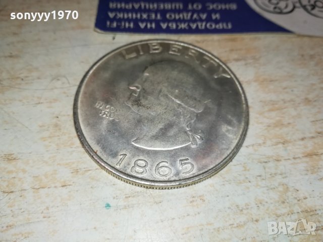 1865 долар 1301211654, снимка 10 - Колекции - 31411328