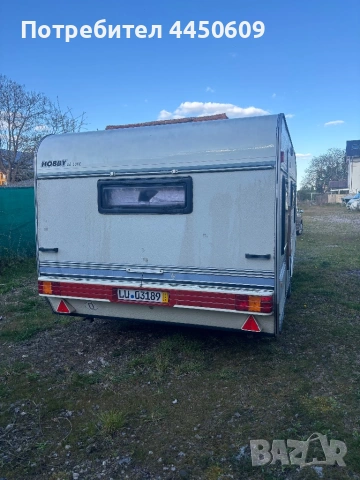 Каравана  Hobby Delux, снимка 4 - Каравани и кемпери - 54084884