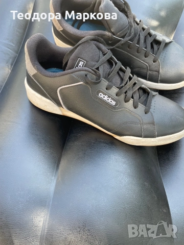 Кожени мъжки кецове Adidas-естествена кожа , снимка 2 - Маратонки - 51765184