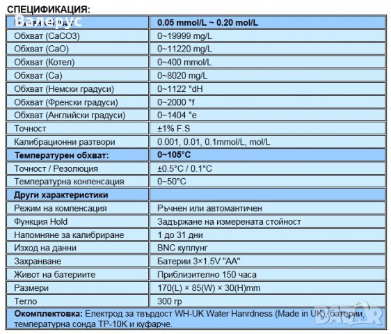 Кондуктометри, снимка 8 - Други стоки за дома - 30228449