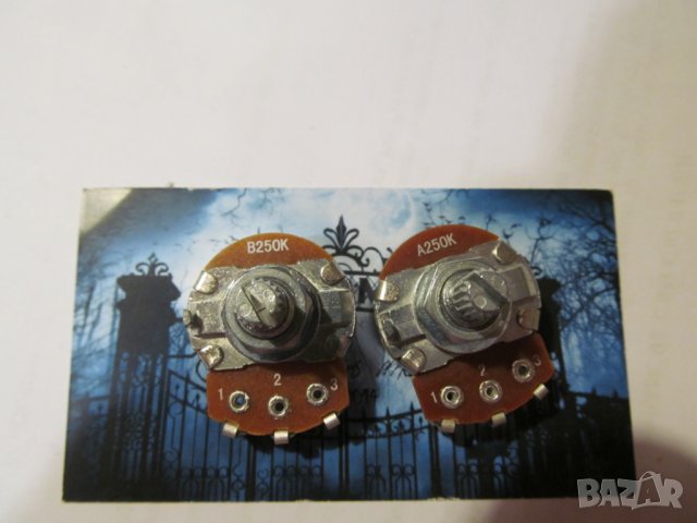 Потенциометри за Telecaster, снимка 5 - Китари - 29685373