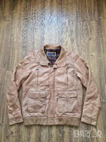 Страхотно мъжко кожено яке , ROVER & LAKES , размер 52, естествена кожа 