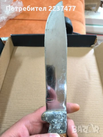 голям соц нож Хан Тервел , снимка 3 - Ножове - 51278237