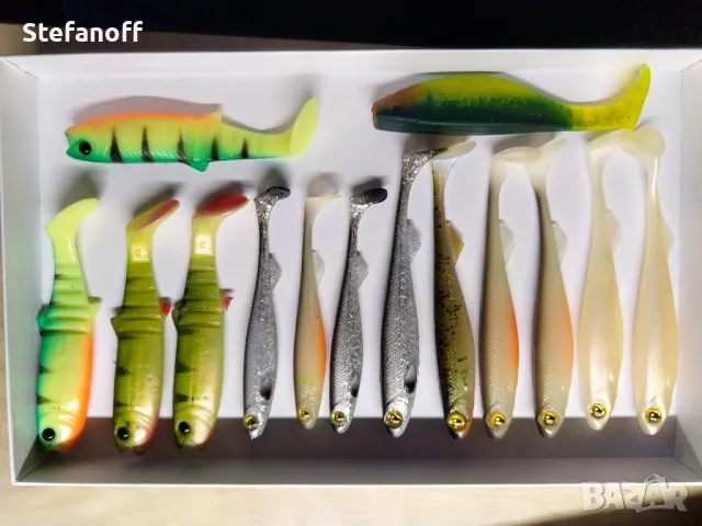Лот силиконови примамки 1