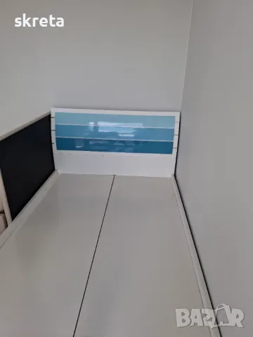 Легло спалня   мдф гланц 120 /190