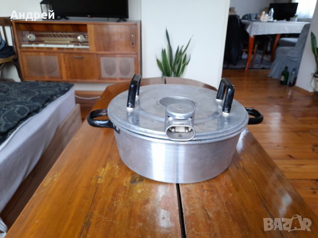 Стара електрическа тенджера #5, снимка 2 - Антикварни и старинни предмети - 37564070