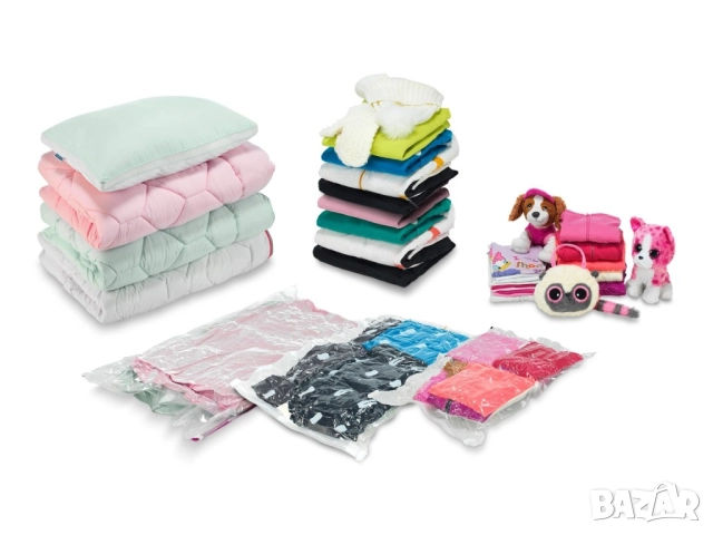 Вакуумиращи пликове за съхранение на дрехи и аксесоари, снимка 17 - Други стоки за дома - 52057625