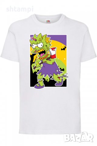 Детска тениска The Simpsons Lisa Simpson 01,Halloween,Хелоуин,Празник,Забавление,Изненада,Обичаи,, снимка 2 - Детски тениски и потници - 38158435
