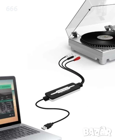 DigitNow! USB Audio Capture - Records Audio to Digital MP3 Converter, снимка 5 - Друга електроника - 50984238