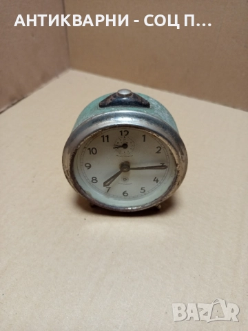 Стар Чешки Часовник Будилник. 