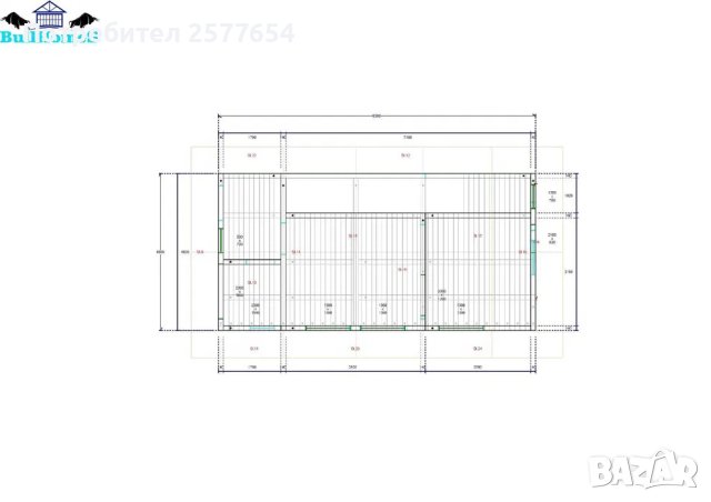 Къща,Бунгало,Преместваема къща,Сглобяеми къщи,Модулни,Жилищни-85,56м², снимка 7 - Строителни материали - 44157622