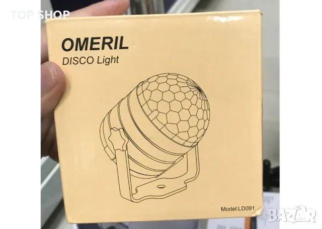 Диско лампа OMERIL LD091, снимка 6 - Други - 48636179