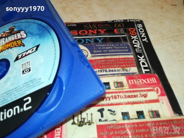SONY PS2 GAME-POWER RANGERS DVD 2711250923, снимка 10 - Игри за PlayStation - 52557421
