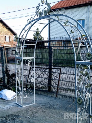 Арки и розариуми от ковано желязо , снимка 4 - Градински мебели, декорация  - 40537038