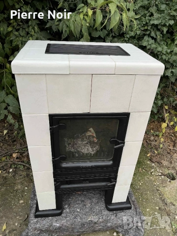 Кахлена / керамична печка на дърва , снимка 3 - Камини - 52501670