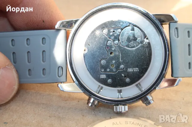 Немски мъжки часовник хронограф ''Zepelin Lz127 '', снимка 16 - Мъжки - 49392101