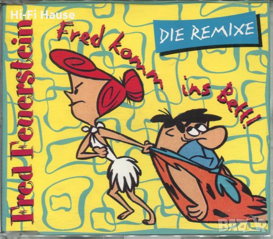 Fred Feuerstein -Die Remix, снимка 1 - CD дискове - 34481989