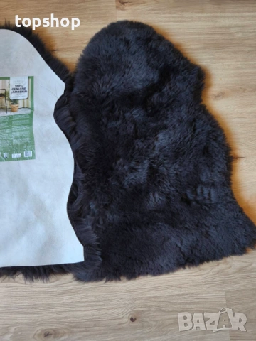 ЧИСТО НОВА 100% Естествена агнешка кожа New Zealand Lambskin, Антрацит, снимка 2 - Други стоки за дома - 53042317
