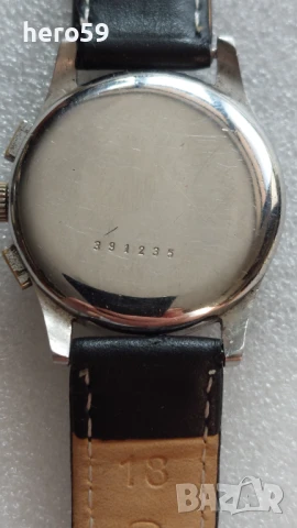 Мъжки колекционен часовник хронограф-Таванес 1940г./Tavannes chronograph watch/, снимка 4 - Мъжки - 50526314