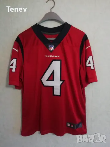 Houston Texans #4 Watson Nike оригинална тениска американски футбол jersey L/XL NFL
